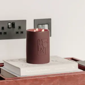 Dolni Large Ceramic 600g Dark Cherry Candle