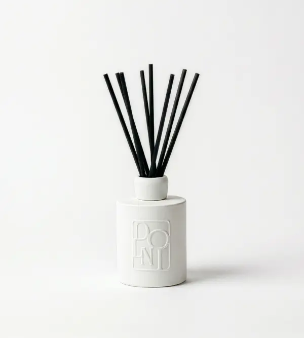 Dolni Large White Ceramic 500ml Reed Diffuser