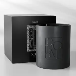 Dolni XL Black Ceramic 2200g Tuberose & Sandalwood Candle