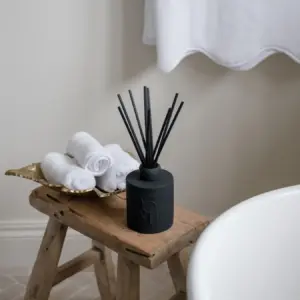 Dolni Large Black Ceramic 500ml Reed Diffuser Rodi Noir