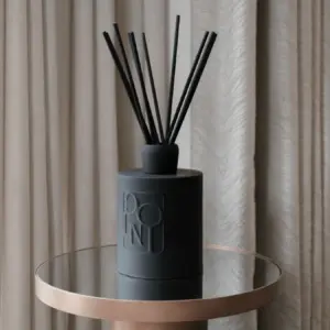 Dolni Large Black Ceramic 500ml Reed Diffuser Rodi Noir